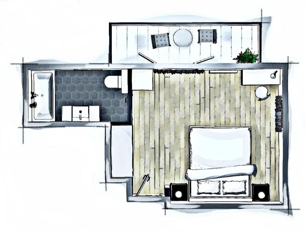 Comfort Doppelzimmer mit Balkon - Straße Radmilovica 39